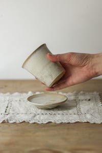 Image 3 of yunomi cup with a saucer