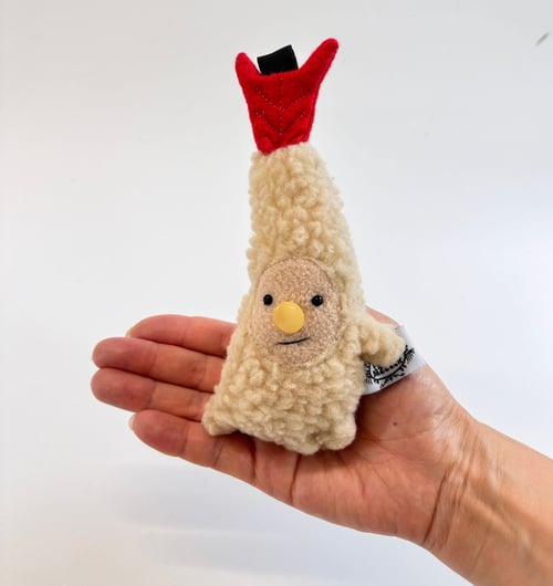 Image of Sean the tempura prawn 