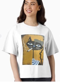 The Cool Cat From France Boxy T-Shirt