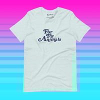 Image 2 of For The Animals vegan t-shirt