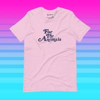 Image 3 of For The Animals vegan t-shirt