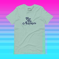 Image 5 of For The Animals vegan t-shirt