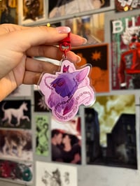 Image 2 of Narinder Double Sided Keychain | Cult of the Lamb