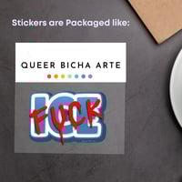 Image 2 of Fuck Ice Graffiti