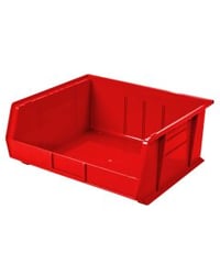 Hanging & Stacking Bin, 14-3/4 x 16-1/2 x 7", Red Package Qty :6 AW30250RED ($13.00 EA)