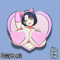 Image 2 of Oink Oink Veronica Enamel Pin