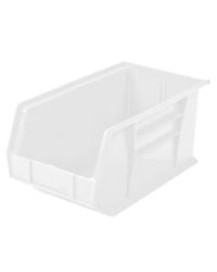 Hanging & Stacking Bin, 14-3/4 x 8-1/4 x 7", Clear AW30240CLEAR Package Qty :	12 ($10.85 EA)