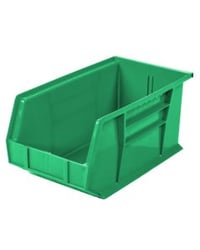 Hanging & Stacking Bin, 14-3/4 x 8-1/4 x 7", Green AW30240GREEN Package Qty :12 ($8.25 EA)