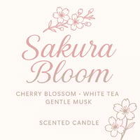 Image 1 of Sakura Candle 🕯️🌸