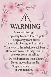 Image 2 of Sakura Candle 🕯️🌸