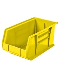 Hanging & Stacking Bin, 14-3/4 x 8-1/4 x 7", Yellow AW30240YELLOW Package Qty :	12 ($8.25 EA)
