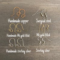 Image 4 of Golden sunsets fringe earrings