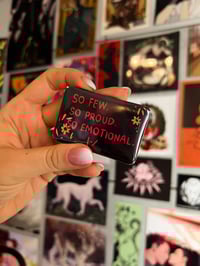 Image 1 of So Few So Proud So Emotional Button | Twenty One Pilots