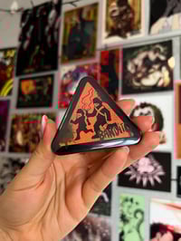 Image 2 of Banditos Sign - Triangle Pin | Twenty One Pilots