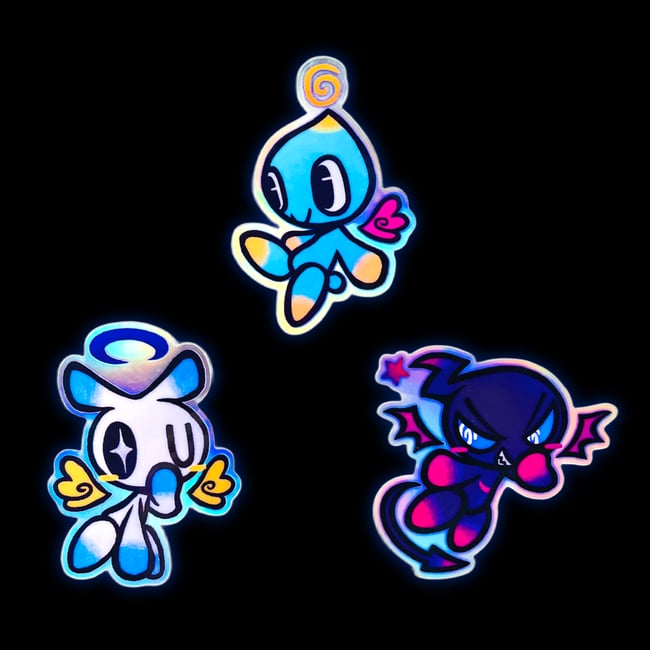 CHAO STICKERS