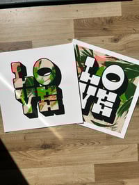 Love Prints x2 Jungle Green 400mmx400mm