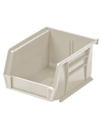 Hanging & Stacking Bin, 5-3/8 x 4-1/8 x 3", Stone AW30210STONE Package Qty :	24 ($1.80 EA)