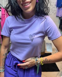 Image 1 of T-shirt crop OPERA D'ARTE