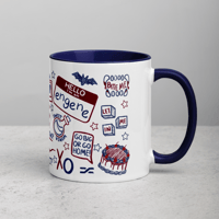 Image 4 of EN- Doodle Mug 11oz