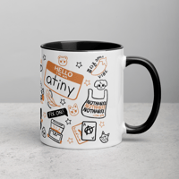 Image 4 of ATZ Doodle Mug 11oz