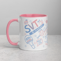 Image 1 of Seventeen Doodle Mug 11oz