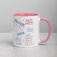 Image 4 of Seventeen Doodle Mug 11oz