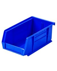 Hanging & Stacking Bin, 7-3/8 x 4-1/8 x 3", Blue AW30220BLUE Package Qty :	24 ($2.25 EA)