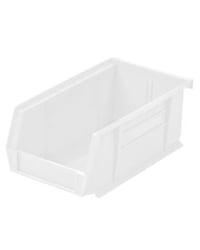 Hanging & Stacking Bin, 7-3/8 x 4-1/8 x 3", Clear AW30220CLEAR Package Qty :24 ($3.22 EA)
