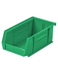 Hanging & Stacking Bin, 7-3/8 x 4-1/8 x 3", Green AW30220GREEN Package Qty :24 ($2.25 EA)