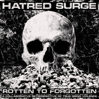 Image 1 of Hatred Surge - Rotten To Forgotten 7" + Zine