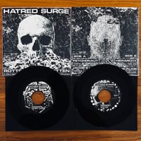 Image 4 of Hatred Surge - Rotten To Forgotten 7" + Zine