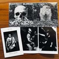 Image 3 of Hatred Surge - Rotten To Forgotten 7" + Zine