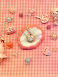 Blueberry Cow Pastry Charm