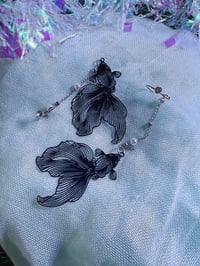 Image 1 of Elegant Fish Dangle Earrings 