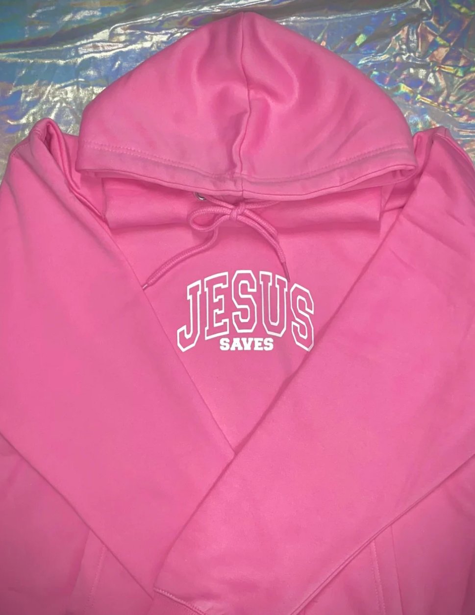 Image of JESUS SAVES CLASSIC HOODIE