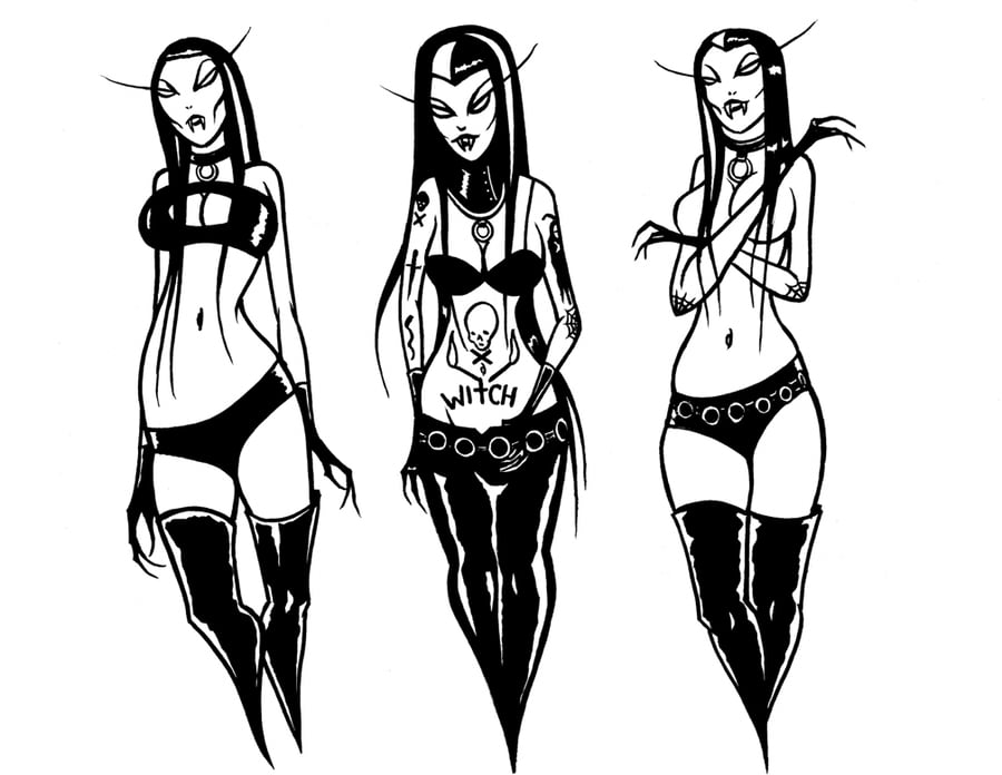 Image of NEW! Ghouls Ghouls Ghouls  - signed print 