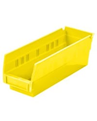 Shelf Bin, 11-5/8 x 4-1/8 x 4", Yellow AW30120YELLOW Package Qty :	24 ($2.43 EA)
