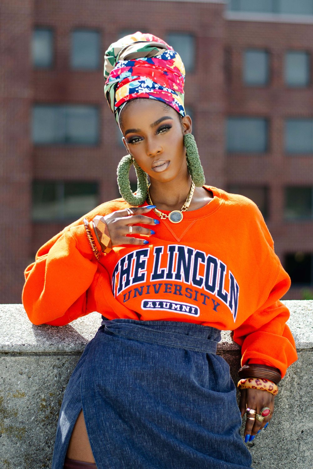 Image of Vintage Lincoln University Sweatshirt