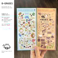 Sticker Sheets (B-GRADE)