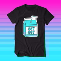 Image 1 of Soy Boy vegan t-shirt