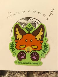 Image 1 of Fox Sticker 🦊🐾