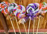 Image 6 of Giant Prop Lollipops, DIY Foam Candy for Lawn and Holiday Decorations