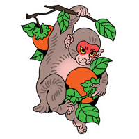 Monkey Sticker