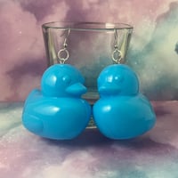 Image 2 of Ball Pit Ducky Kandi Earrings