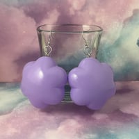 Image 2 of Ball Pit Flower Kandi Earrings