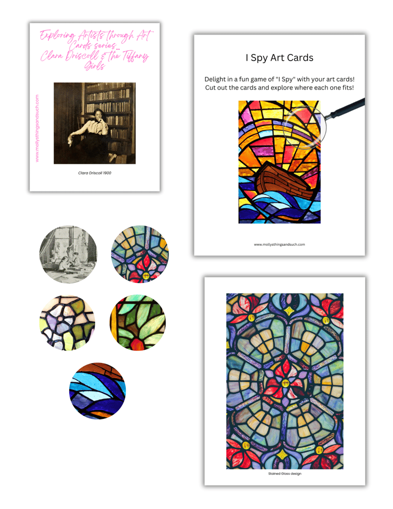 Image of Exploring Artists Through Art Cards Series... Clara Driscoll