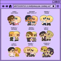 Image 2 of AOT Marshmallow Ship Charms