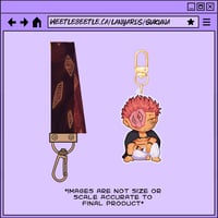 Image 2 of Sukuna Lanyard and Keychain 