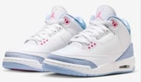 AJ 3 GS "Denim/Pink Glow"
