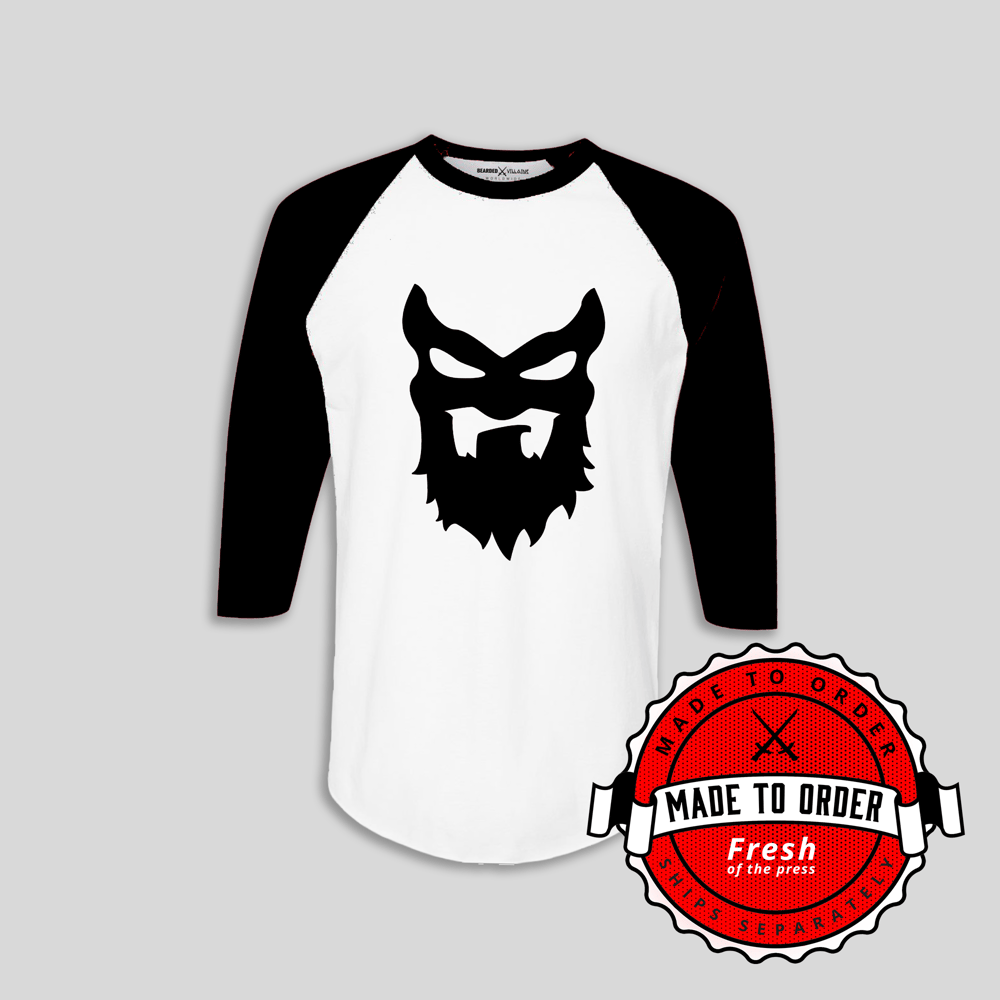Image of DIABLO RAGLAN Black or Gray